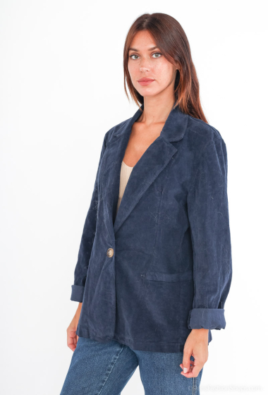 Wholesaler Zelia - Women's velvet jacket