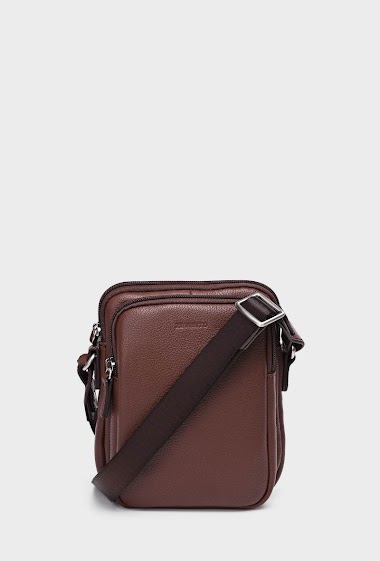 Wholesaler Zevento - MATT - ZEVENTO Cross Body Bag cowhide leather - ZE-6115
