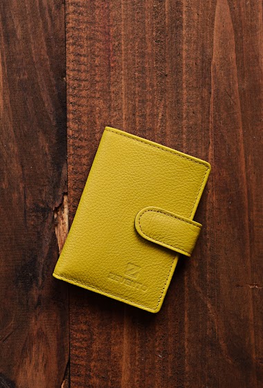 Wholesaler Zevento - ZEVENTO leather Cardholder ZE-2124R