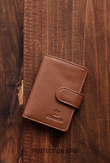 ZEVENTO leather Cardholder ZE-2124R