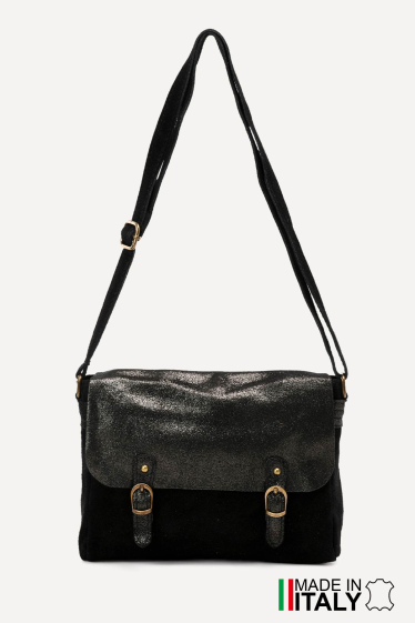 Wholesaler Zevento - Gibecière Leather Shoulder Bag ZE-9006