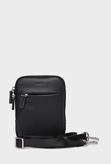Wholesaler Zevento - WILLY - ZEVENTO Cross Body Bag cowhide leather - ZE-6118