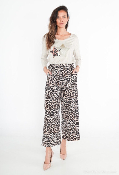 Grossiste zh  skin - pantalon léopard