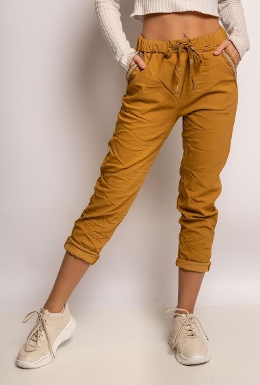 Wholesaler zh  skin - plain elastane pants