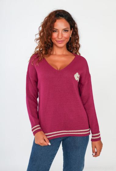 Wholesaler zh  skin - knit sweater