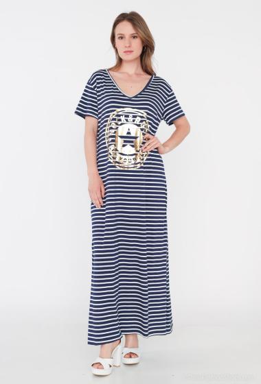 Wholesalers zh  skin - striped dress