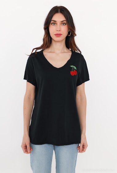 Wholesaler zh  skin - Cherry t shirt