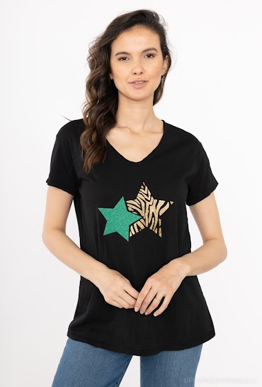 Mayoristas zh  skin - Camiseta estrella