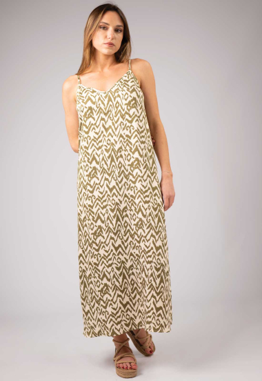 Wholesaler Zibi London - DALAL leopard dress with straps