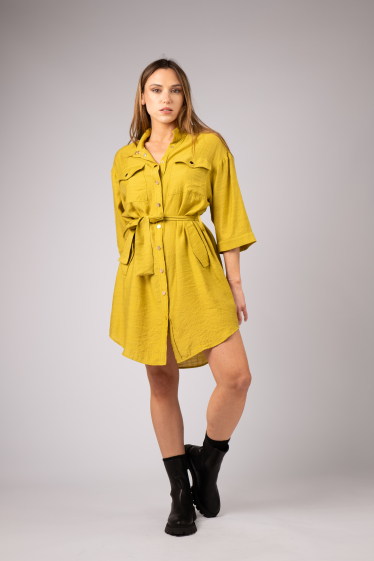Wholesaler Zibi London - HANNA short shirt dress
