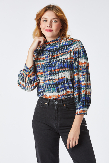 Wholesaler Zibi London - LOAN satin effect blouse