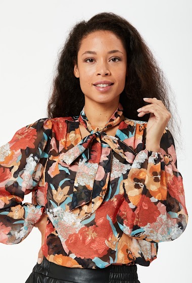 Grossiste Zibi London - Zefir blouse imprimé