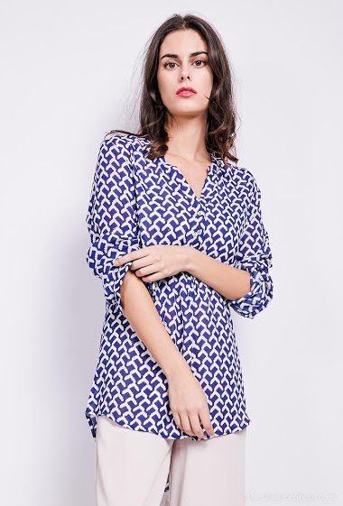Wholesaler Zoe Mode (Elena Z) - Patterned blouse
