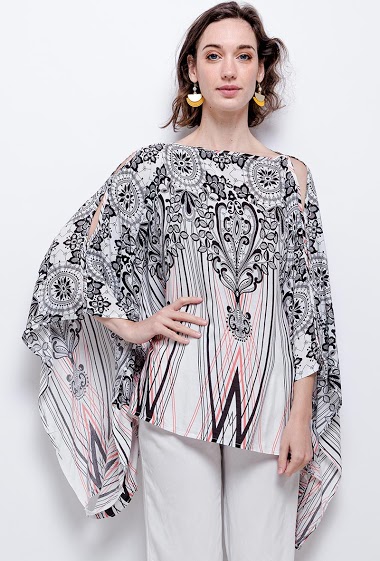 Wholesaler Zoe Mode (Elena Z) - Printed blouse