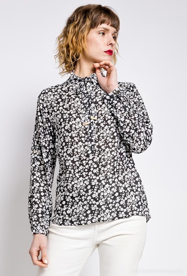 Wholesaler Zoe Mode (Elena Z) - Flower print shirt