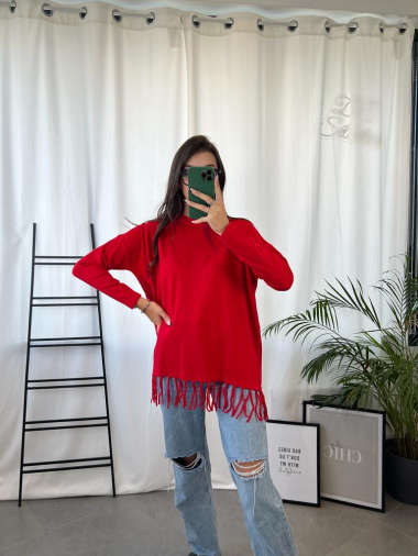 Wholesaler Zoe Mode (Elena Z) - sweater fringe