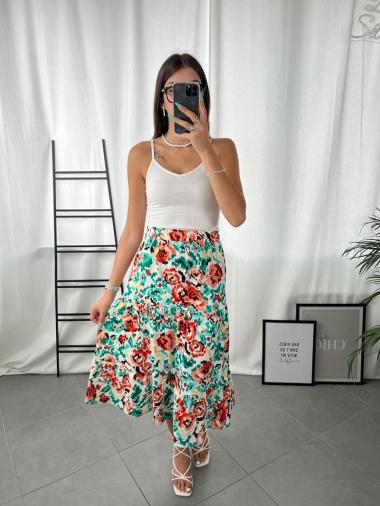 Wholesaler Zoe Mode (Elena Z) - floral skirt