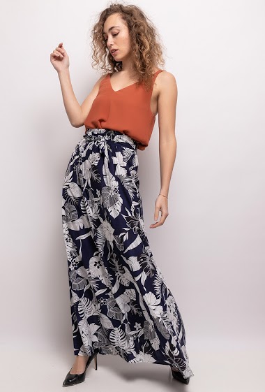 Wholesaler Zoe Mode (Elena Z) - Printed maxi skirt