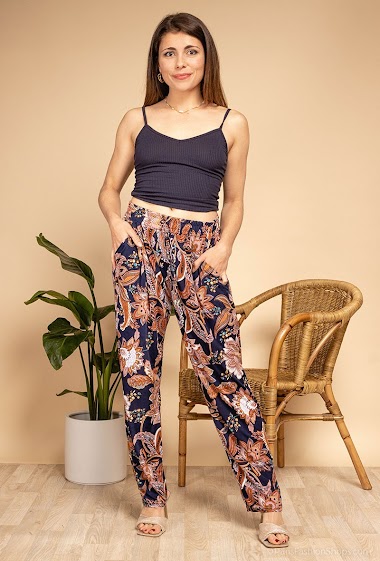 Wholesaler Zoe Mode (Elena Z) - Wide stretch pants