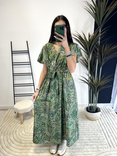 Wholesaler Zoe Mode (Elena Z) - Printed dress