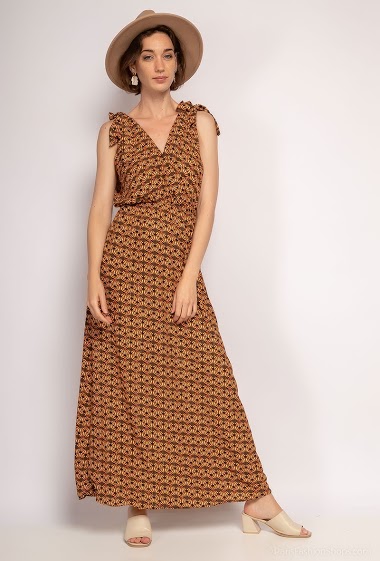 Wholesaler Zoe Mode (Elena Z) - Pattered dress