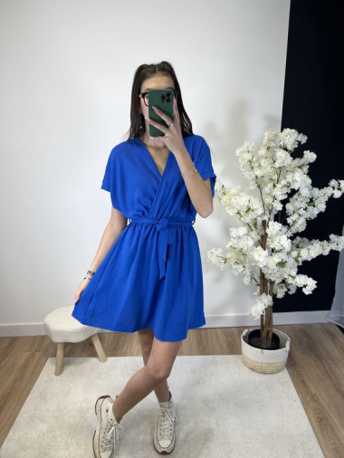 Wholesaler Zoe Mode (Elena Z) - Short plain dress