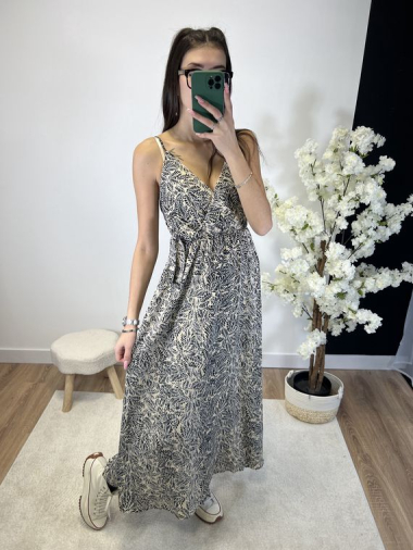 Großhändler Zoe Mode (Elena Z) - Bedrucktes Kleid