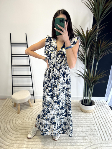 Wholesaler Zoe Mode (Elena Z) - Long printed dress
