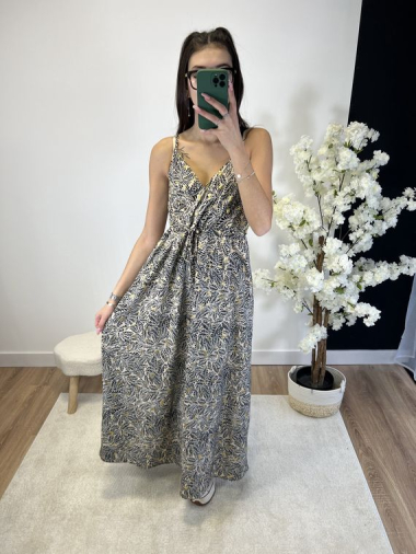 Großhändler Zoe Mode (Elena Z) - Langes Kleid mit Gold