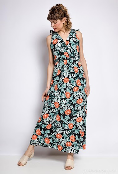 Wholesaler Zoe Mode (Elena Z) - Floral maxi dress