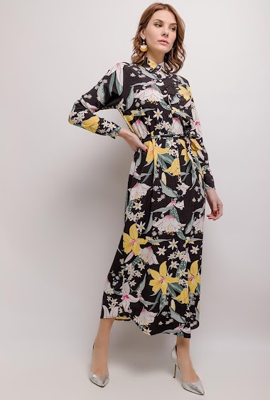 Wholesaler Zoe Mode (Elena Z) - Floral maxi dress