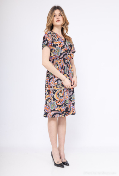 Wholesaler Zoe Mode (Elena Z) - Long magic waist dress