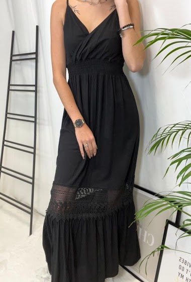 Wholesaler Zoe Mode (Elena Z) - Midi wrap dress