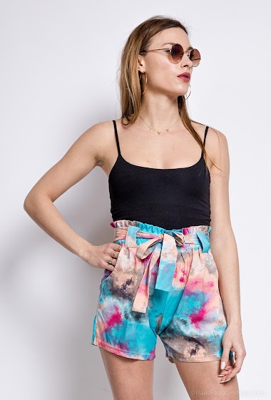 Wholesaler Zoe Mode (Elena Z) - Shorts in tie & dye