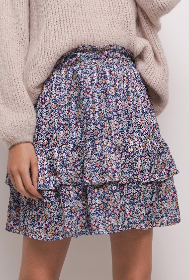 Floral Skirt Null Paris Fashion Shops 