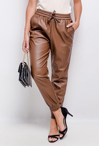 best fake leather pants