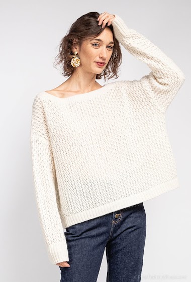 Oversize knit sweater - For Her Paris