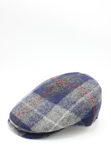 Italian Flat Cap in pure new wool Harris Tweed Hologramme Paris | PARIS ...