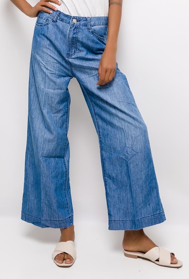 Wide leg light jeans | PARIS FASHION SHOPS