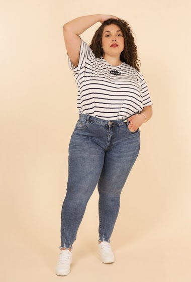 jeans blue super size G-Smack | PARIS FASHION SHOPS