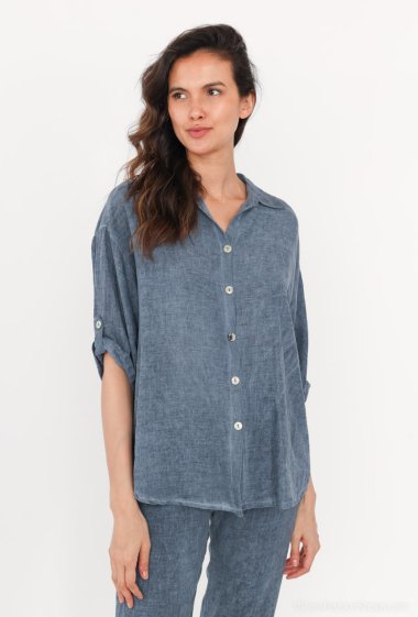 linen shirt - For Her Paris