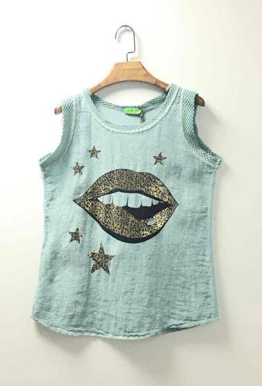 Small heart tank top - For Her Paris